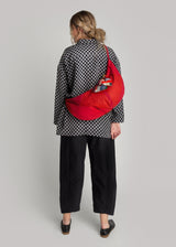 Heart Charm in Vintage Silk