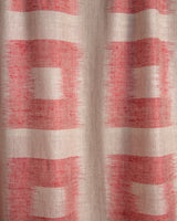 Ikat Cashmere Shawl in Natural and RedScarves
