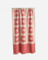 Ikat Cashmere Shawl in Natural and RedScarves