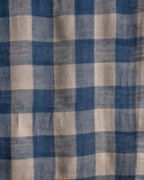 Indigo and Clay Cashmere Buffalo Plaid ScarfScarves