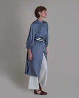 Iris Dress in Vintage Japanese Silk Tie DyeIris Dress