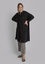 Japan Dress in Vintage Japanese Silk Tie Dye