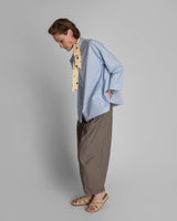Japan Shirt in Blue Cotton PoplinJapan Shirt