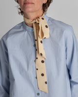 Japan Shirt in Blue Cotton PoplinJapan Shirt