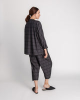 Japan Shirt in Charcoal Wool PlaidJapan Shirts