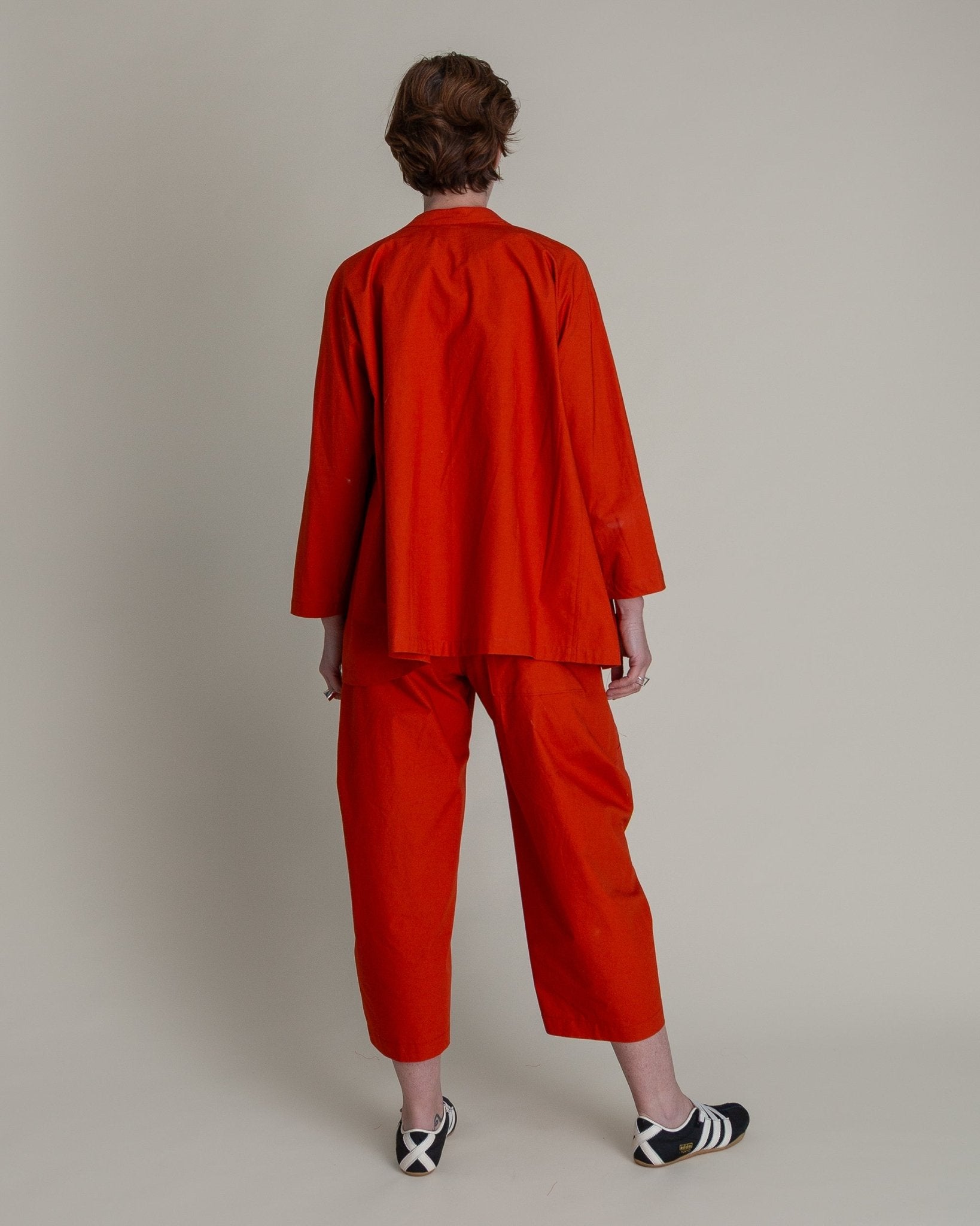 Japan Shirt in Persimmon Cotton PoplinJapan Shirts