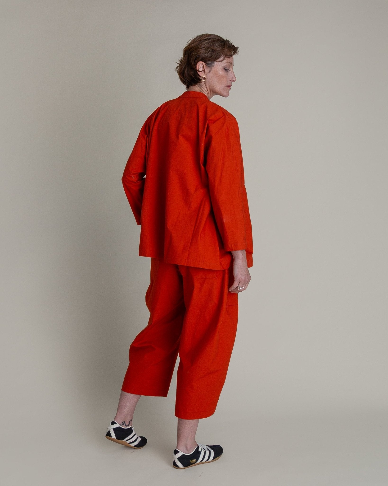 Japan Shirt in Persimmon Cotton PoplinJapan Shirts