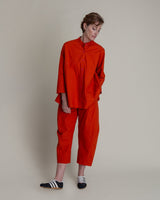Japan Shirt in Persimmon Cotton PoplinJapan Shirts