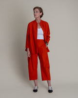 Japan Shirt in Persimmon Cotton PoplinJapan Shirts