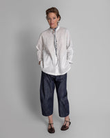 Japan Shirt in White Nuno CottonJapan Shirt