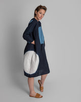 Japanese Linen Tie - Dyed Dress