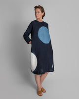 Japanese Linen Tie - Dyed Dress