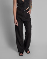 Jean Pant in Black LinenJean Pant