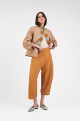 Junichi Jacket in Vintage Japanese Silk Check