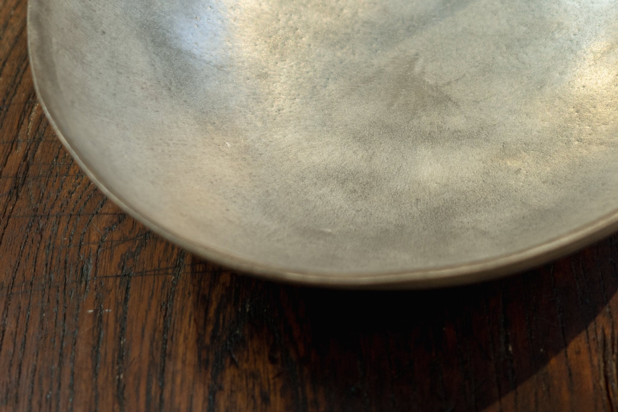 Jurgen Lehl Silver Glazed Porcelain BowlServeware