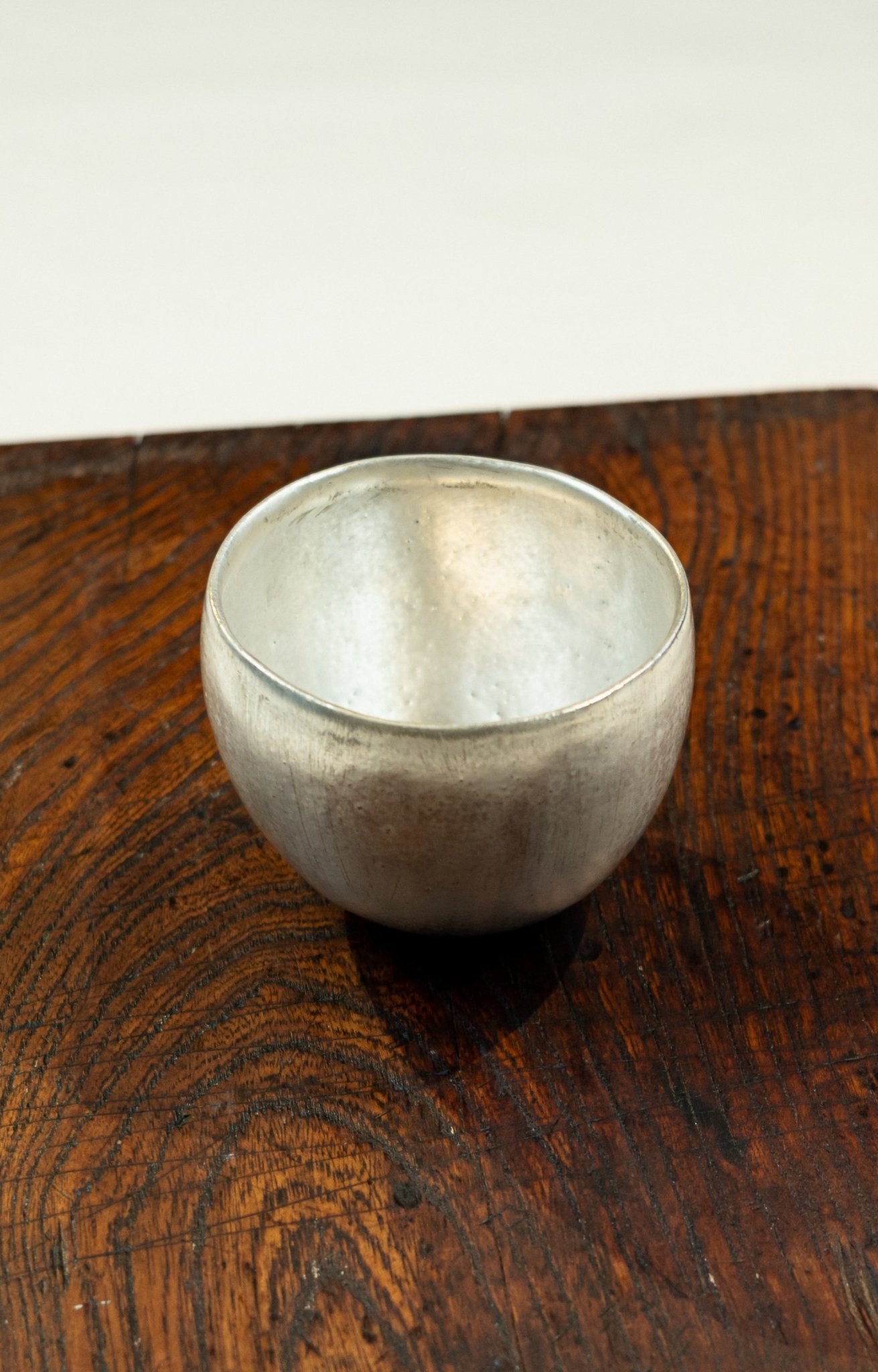 Jurgen Lehl Silver Glazed Porcelain CupServeware