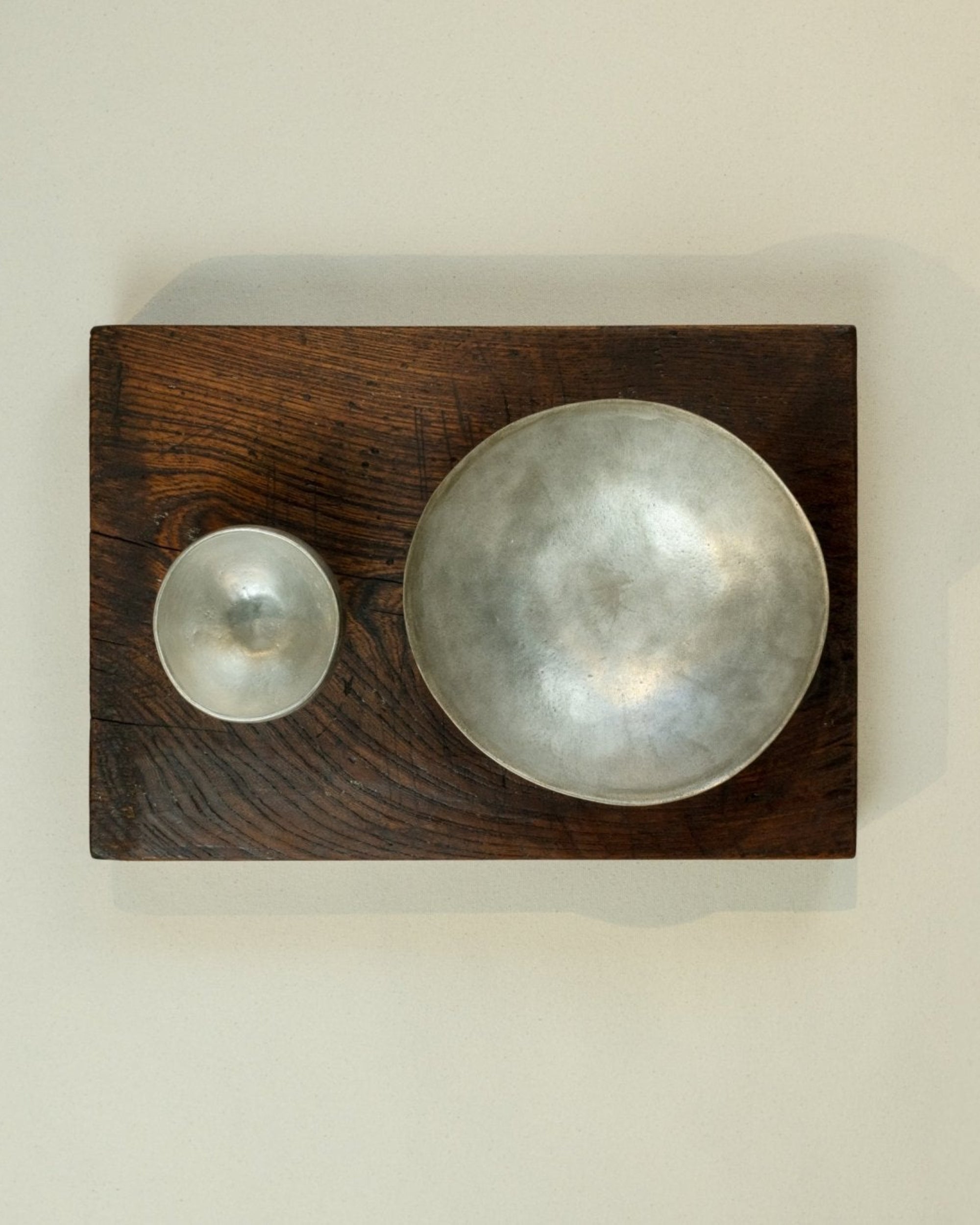 Jurgen Lehl Silver Glazed Porcelain CupServeware