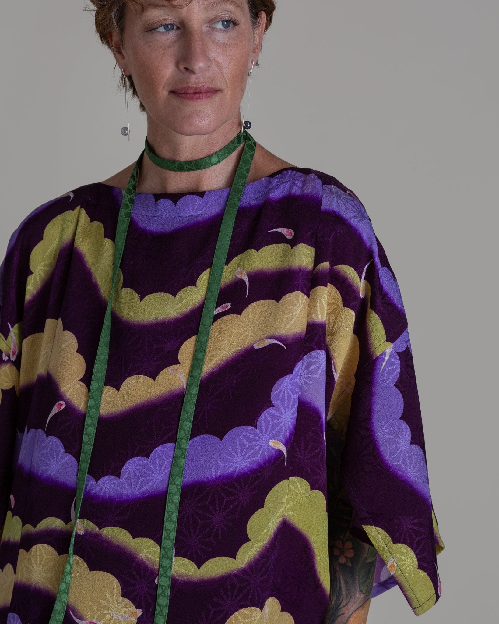 Kimono Tee in Vintage Japanese SilkKimono Tees