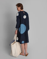 Large Tote in Raw - Pieced Natural LinenTotes