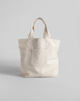 Large Tote in Raw - Pieced Natural LinenTotes