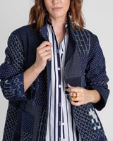 Lexington Shirt in Vintage Japanese Printed Cotton StripeBig Shirts