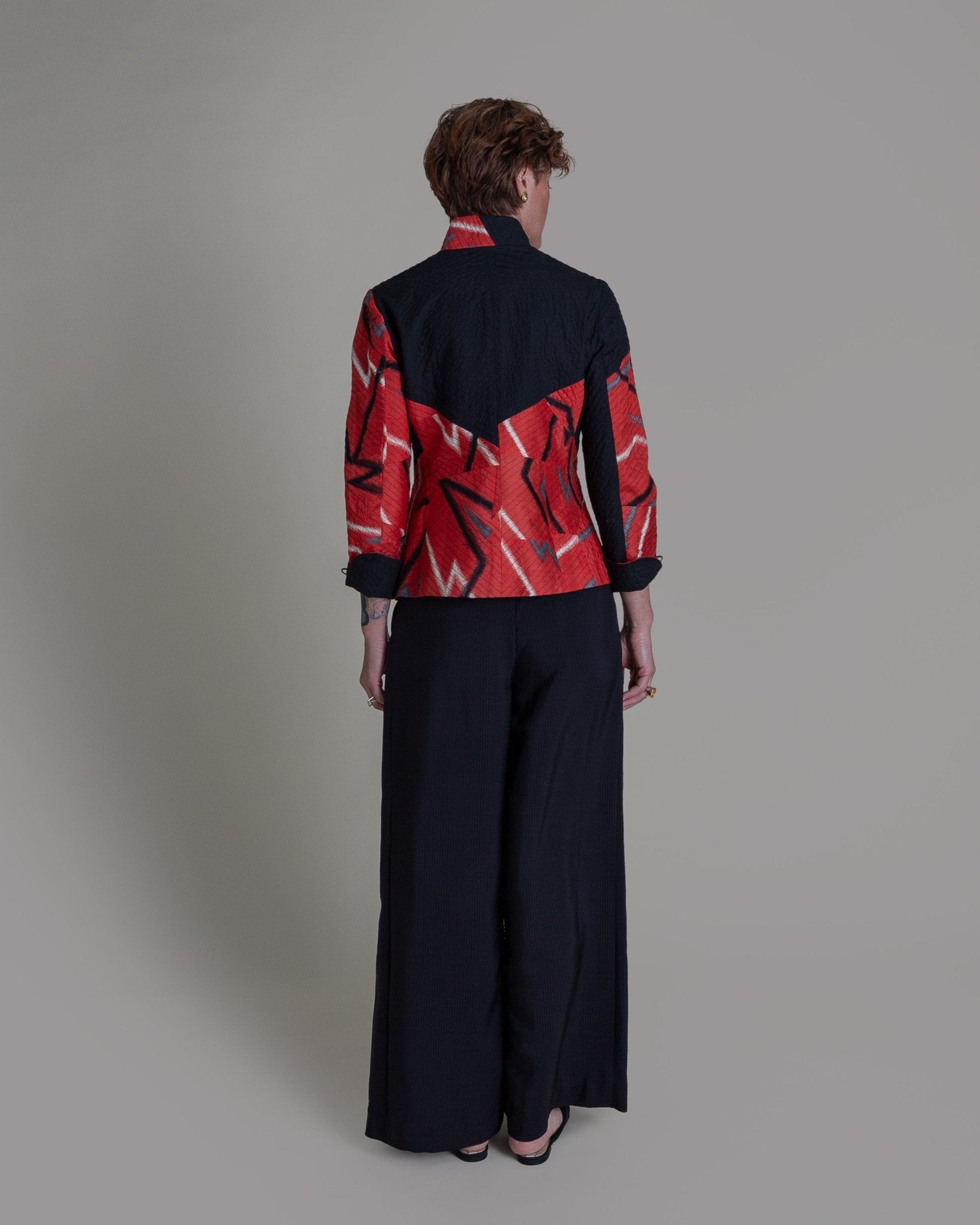 Lily Jacket in Vintage Japanese MeisenLily Jacket