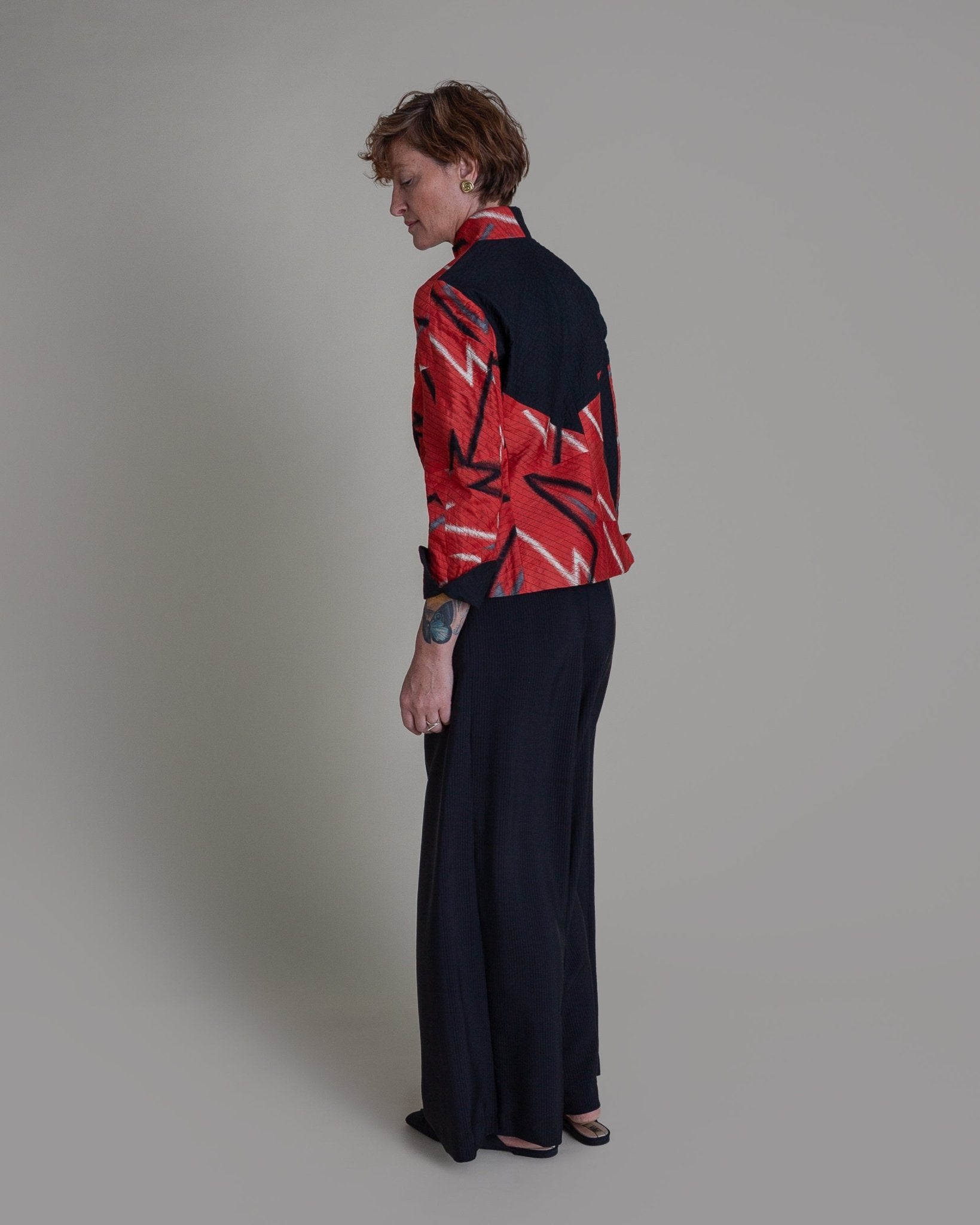 Lily Jacket in Vintage Japanese MeisenLily Jacket