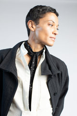 Long Bias Jacket in Italian Linen