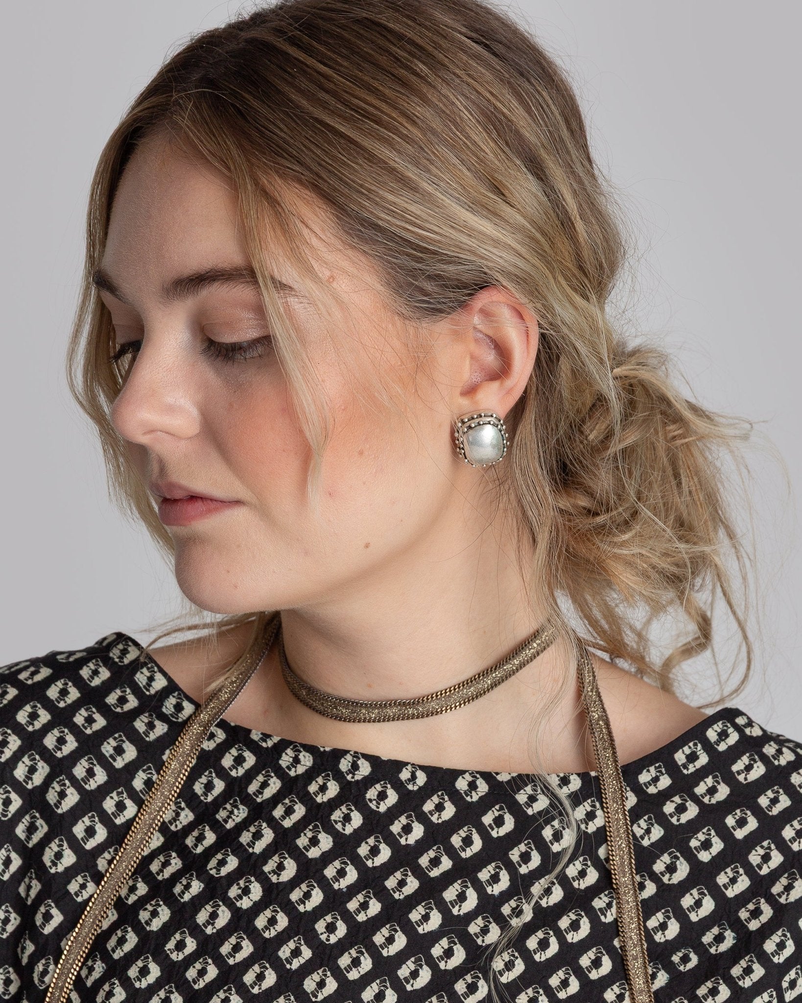 Long Kaki Chain NecklaceNecklaces