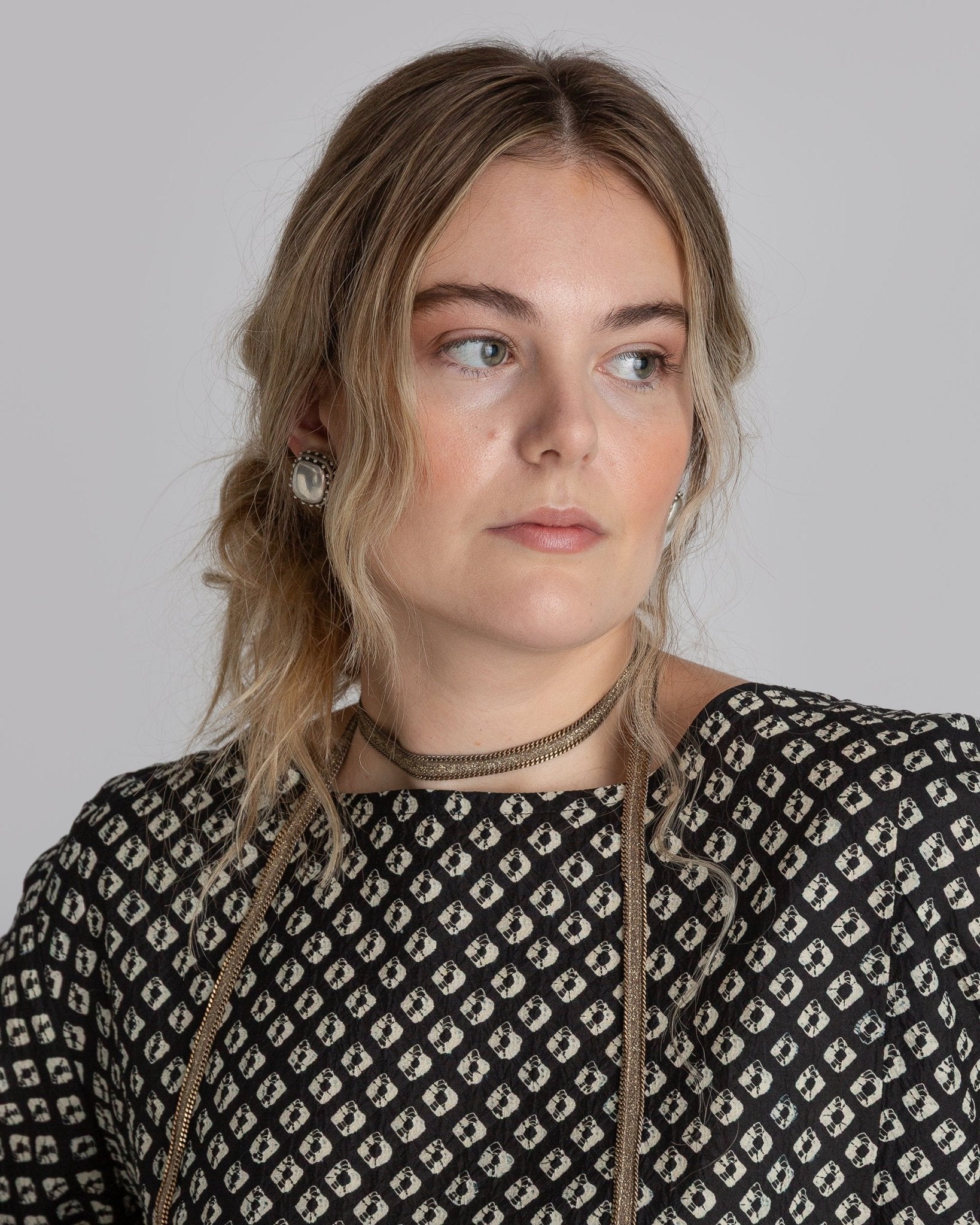 Long Kaki Chain NecklaceNecklaces