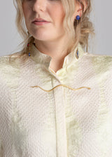 Madison Shirt in Vintage Japanese Silk Tie Dye