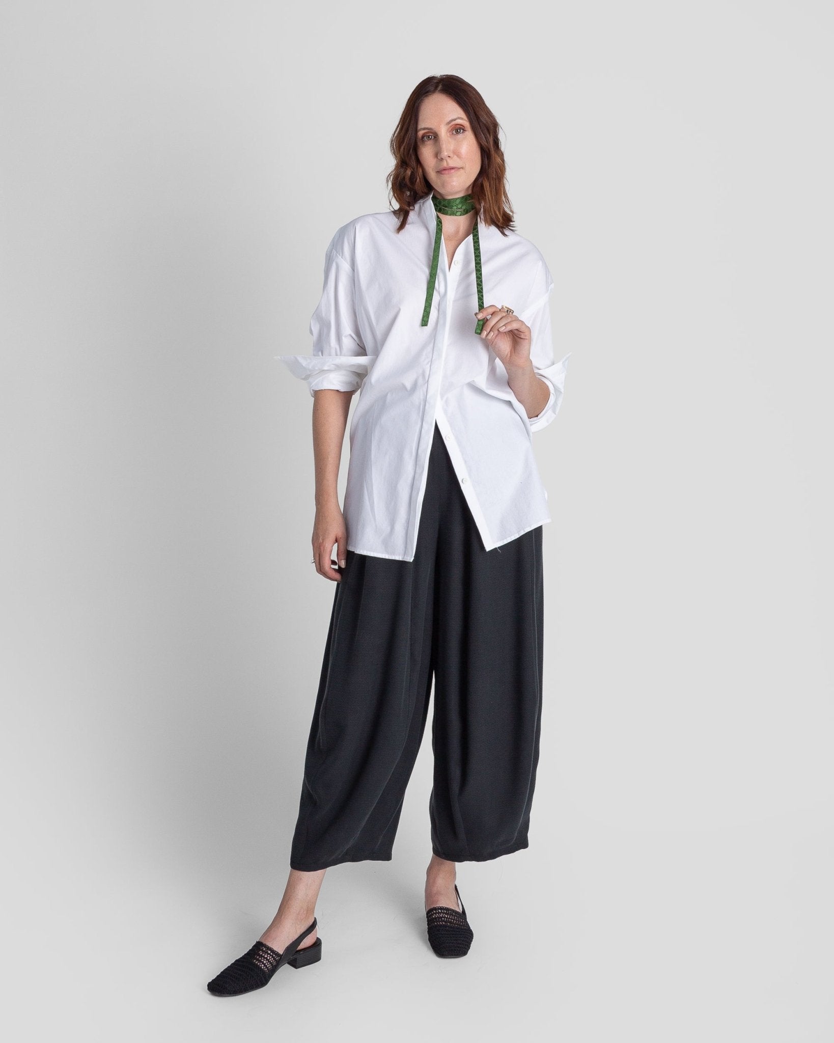 Madison Shirt in White Cotton PoplinMadison Shirts