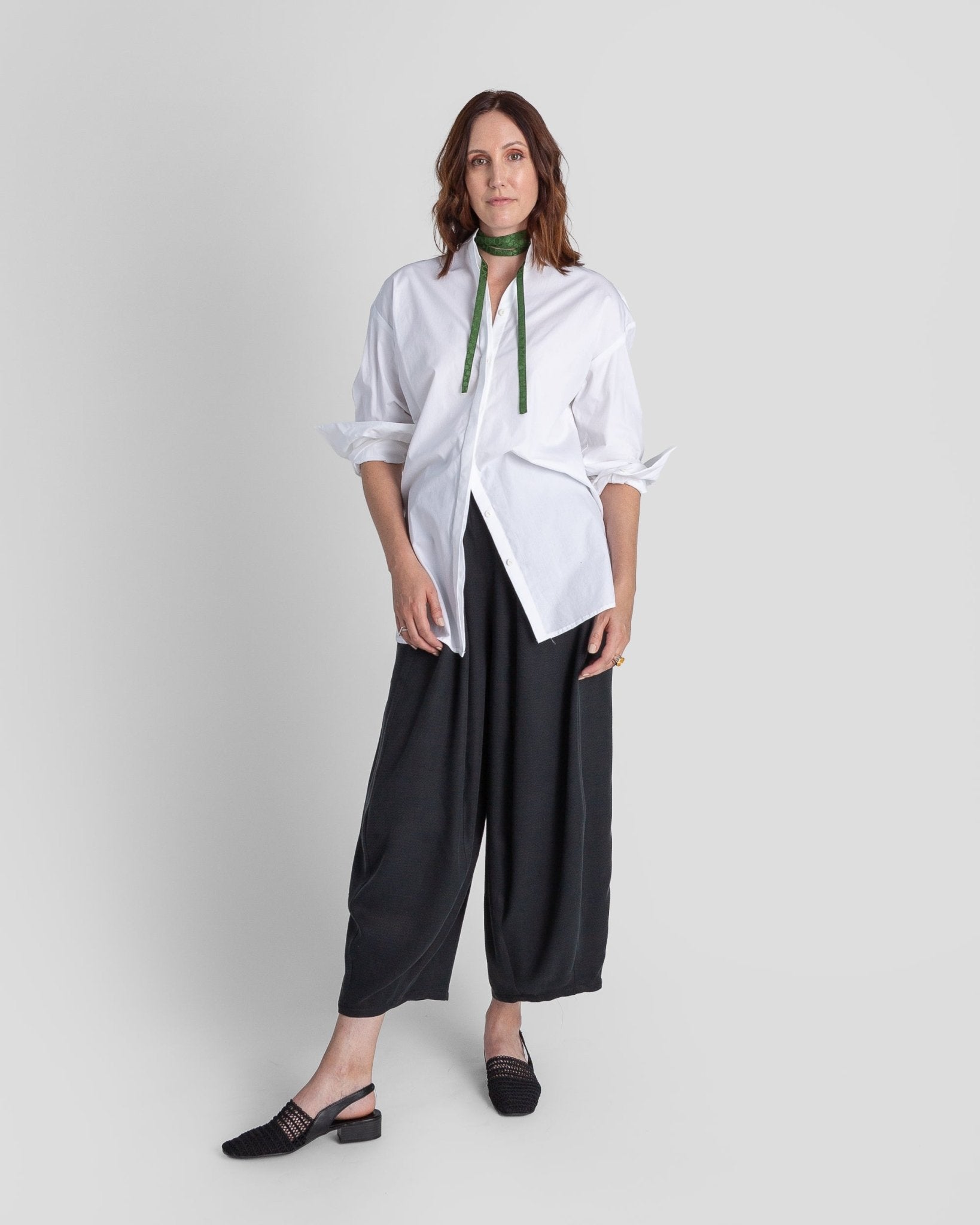 Madison Shirt in White Cotton PoplinMadison Shirts