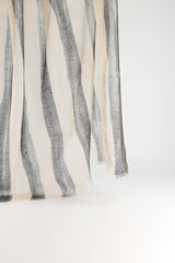 Marin Cashmere Stole in Black StripesScarves