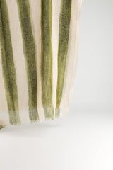 Marin Cashmere Stole in Olive StripesScarves