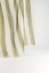 Marin Cashmere Stole in Olive StripesScarves