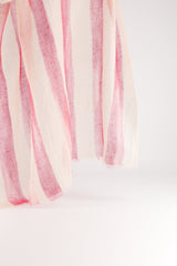 Marin Cashmere Stole in Pink StripesScarves