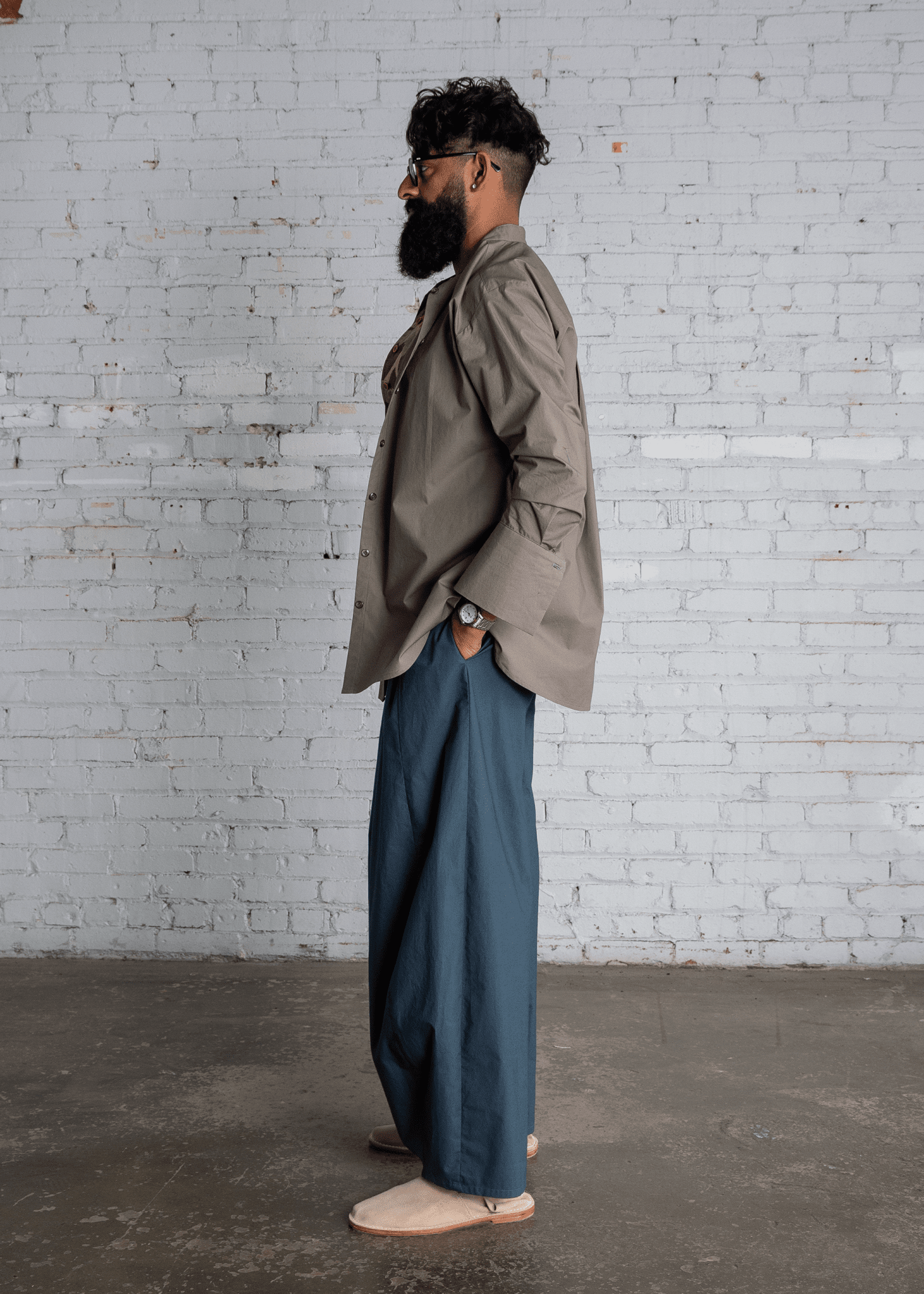 Poplin Arai Pant - 42" length