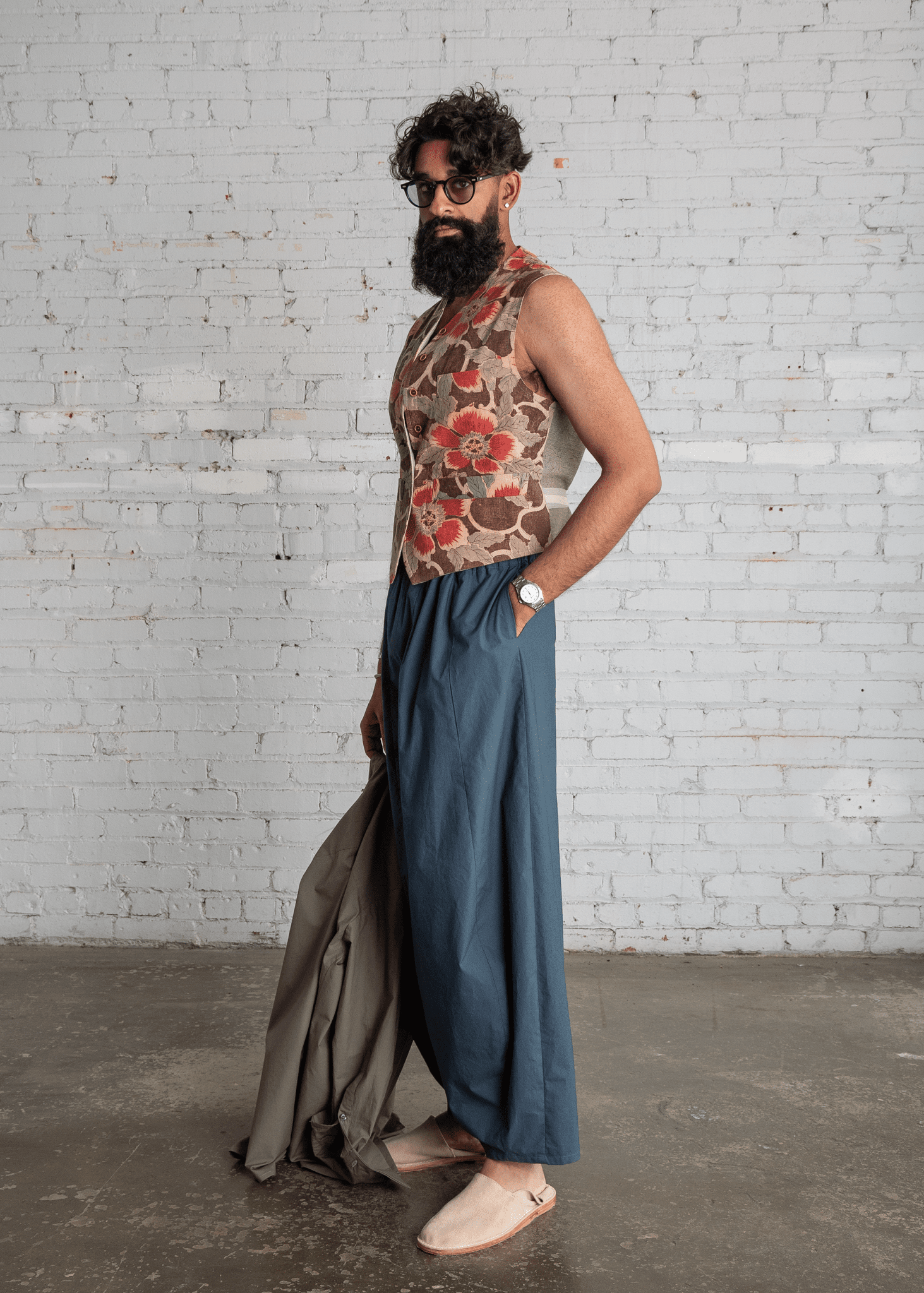 Poplin Arai Pant - 42" length