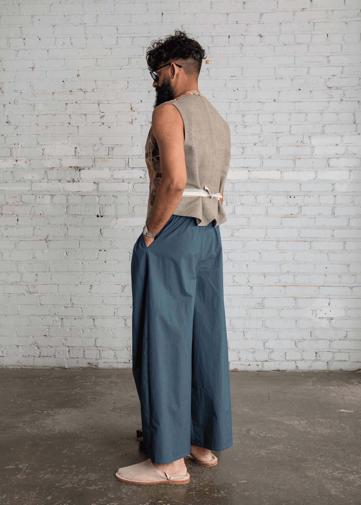 Poplin Arai Pant - 42" length