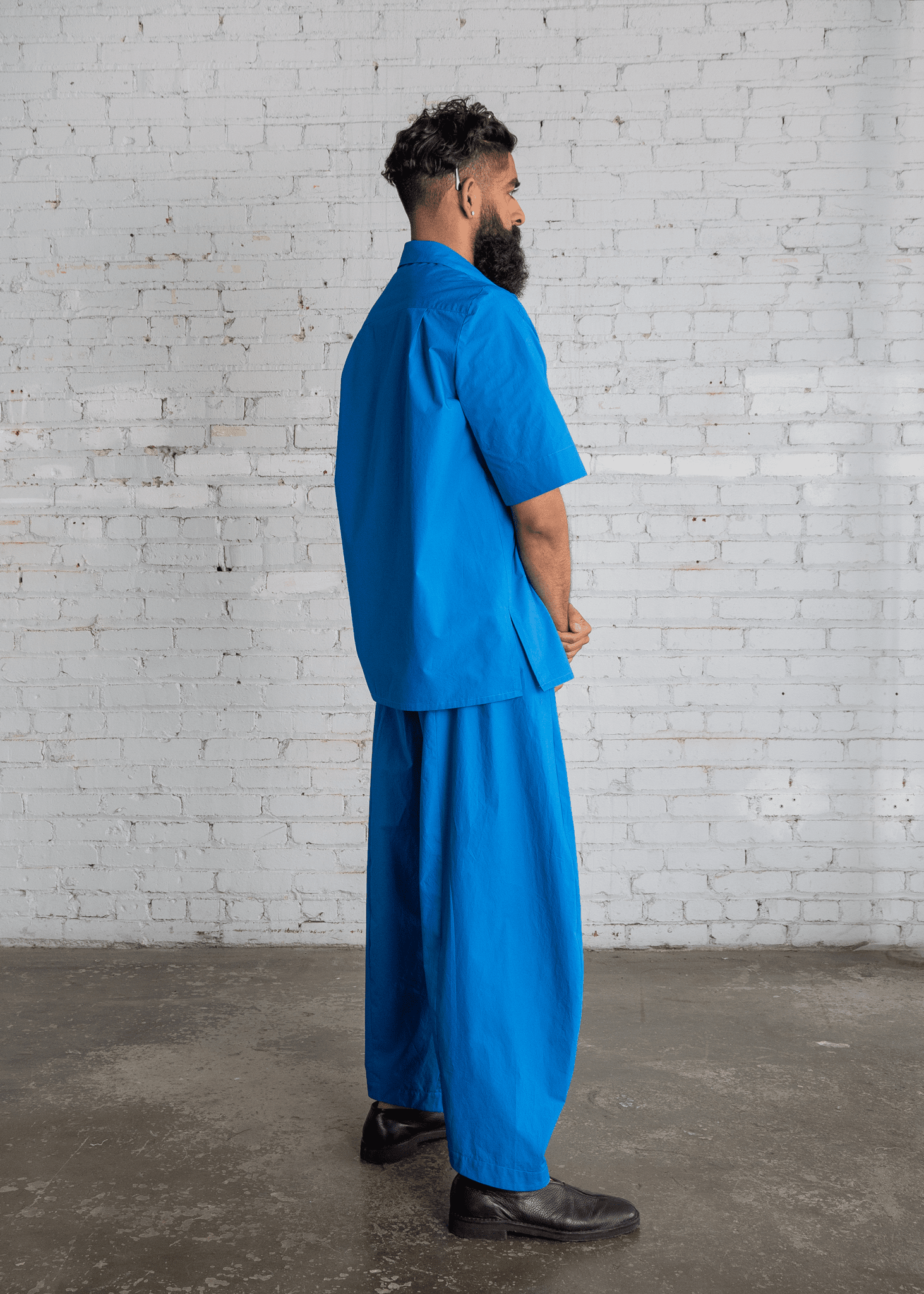 Poplin Paris Pant - 45" length