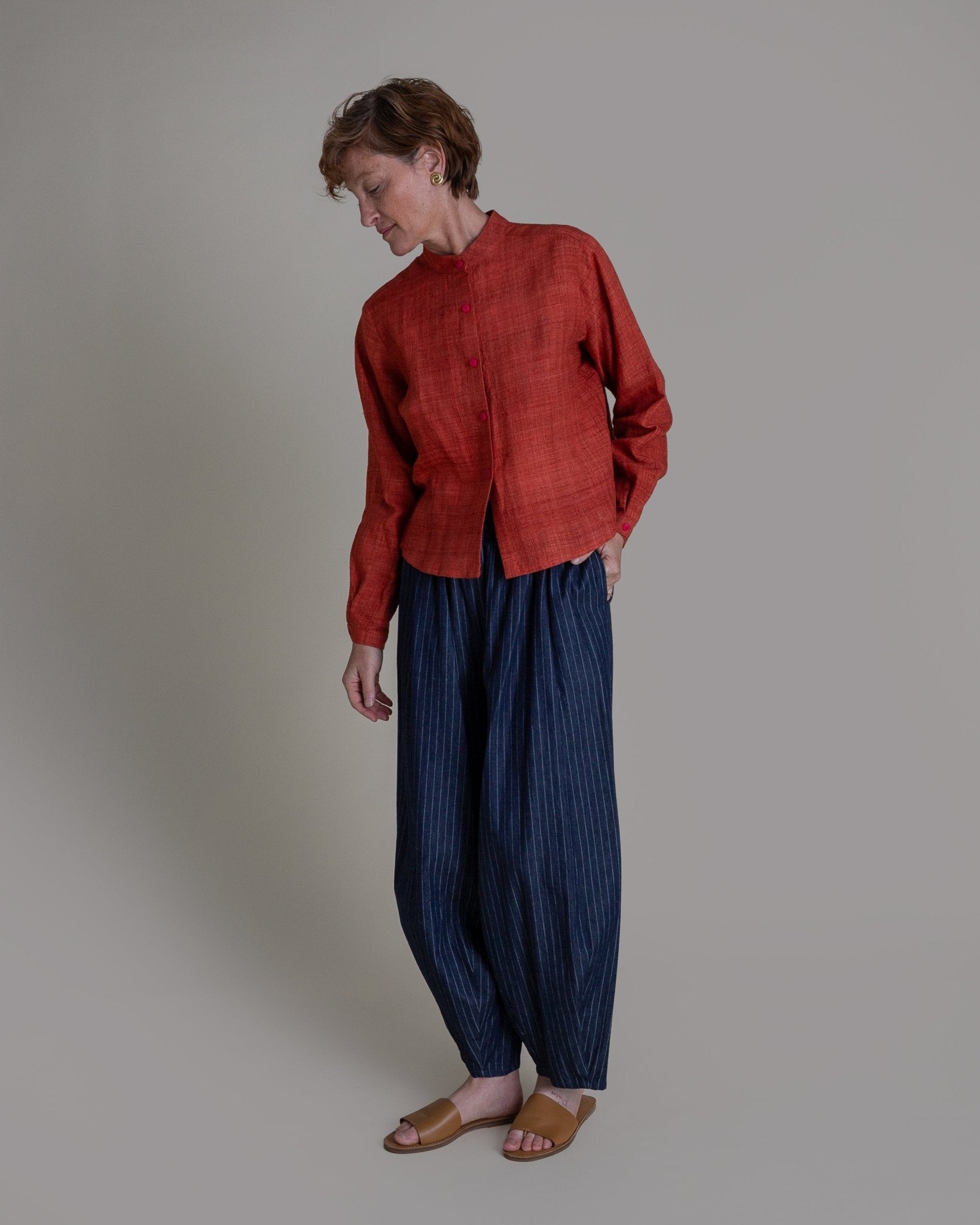 Mini Shirt in Vintage Japanese Madder SilkMini Shirts
