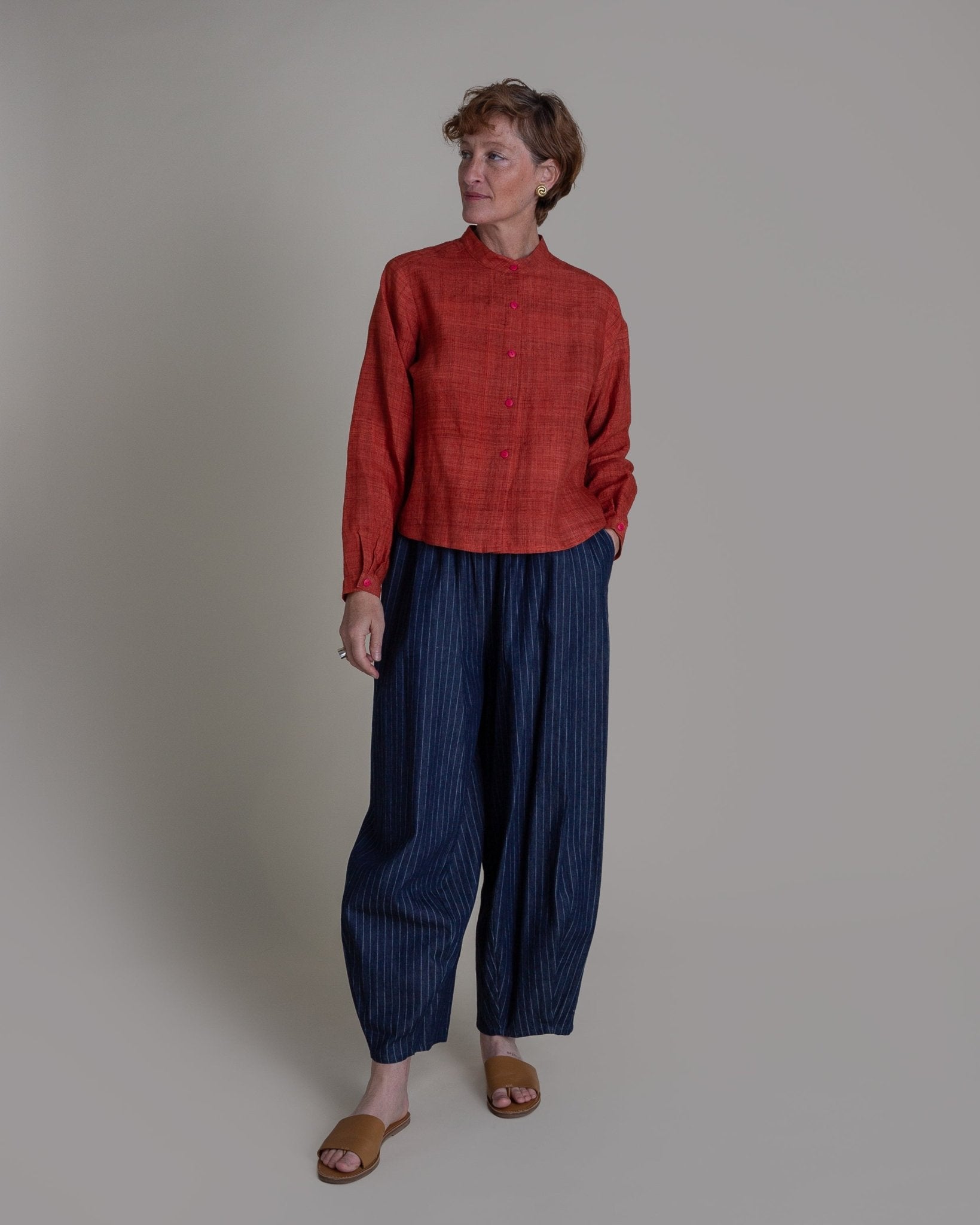 Mini Shirt in Vintage Japanese Madder SilkMini Shirts