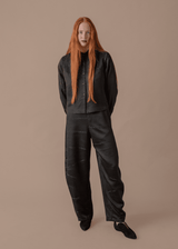 Mini Shirt in Vintage Japanese Silk Damask