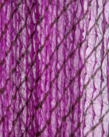 Modern Japanese Plum Silk Shibori ScarfScarves