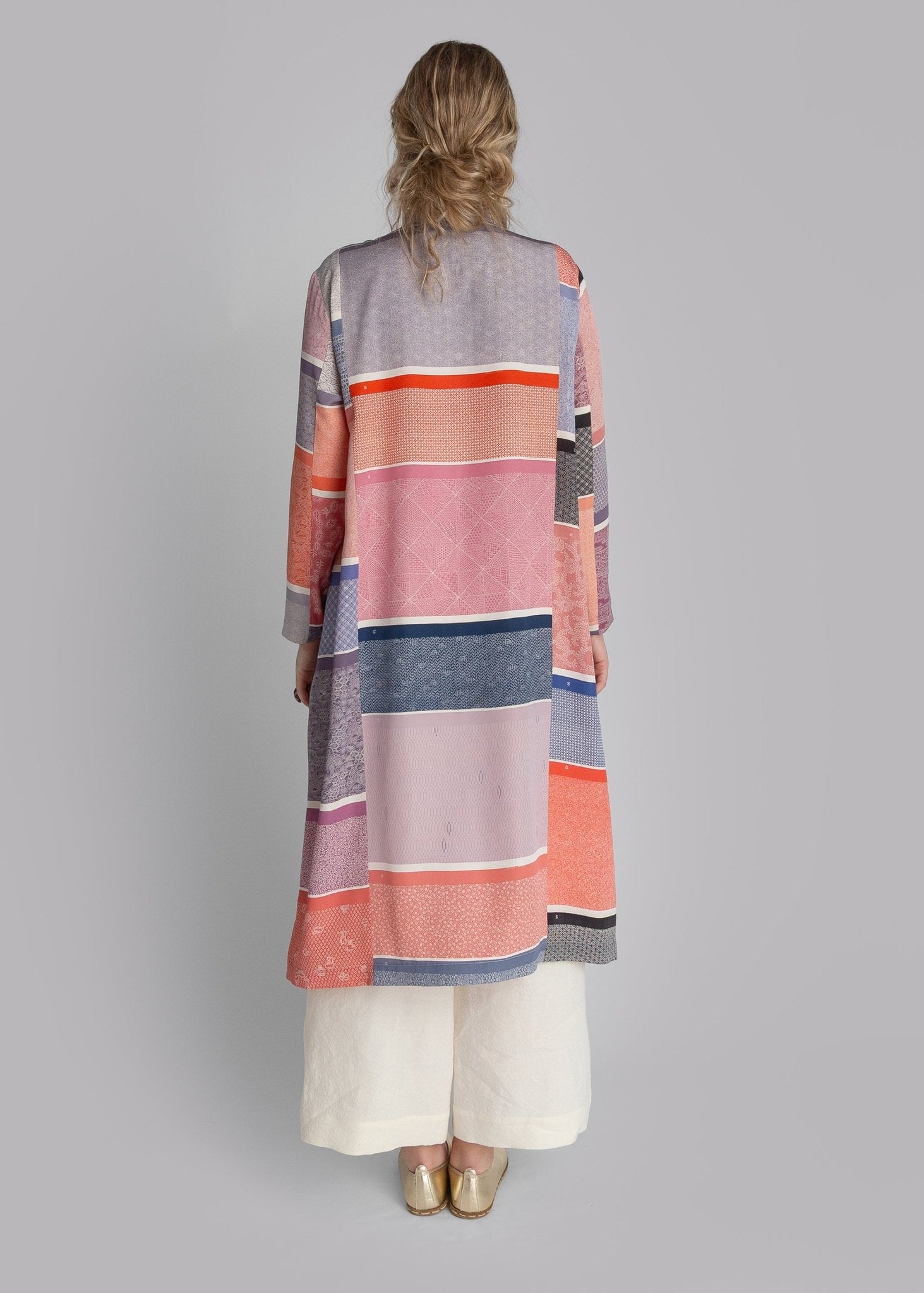 New Dress in Vintage Japanese Silk Print