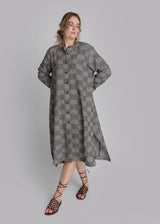 New Dress in Vintage Japanese Silk Tie Dye