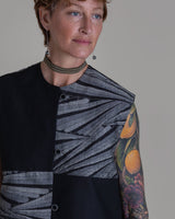 Noma Vest in Vintage Japanese Silk with Cotton TwillNoma Vests