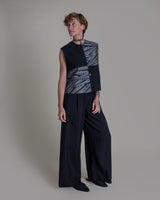 Noma Vest in Vintage Japanese Silk with Cotton TwillNoma Vests