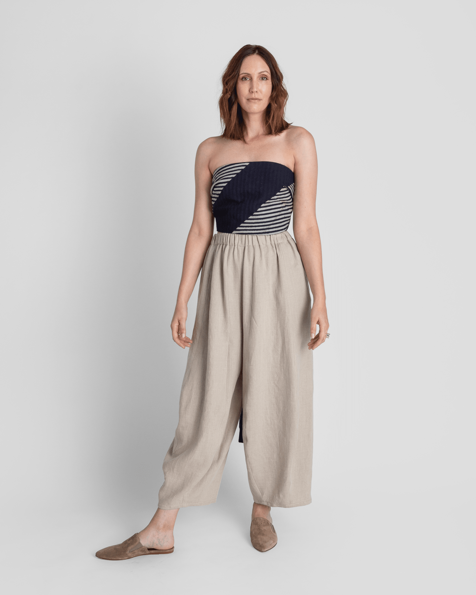 Obi Bandeau in Vintage Japanese StripeBandeaus